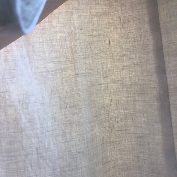 ALEXANDRA BARTLETT White Ruffle Skirt Probably Linen Fully Lined Zip Women’s L - Picture 13 of 16